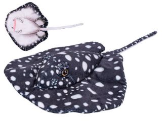 Obrázek z Rejnok černý plyš 40cm 